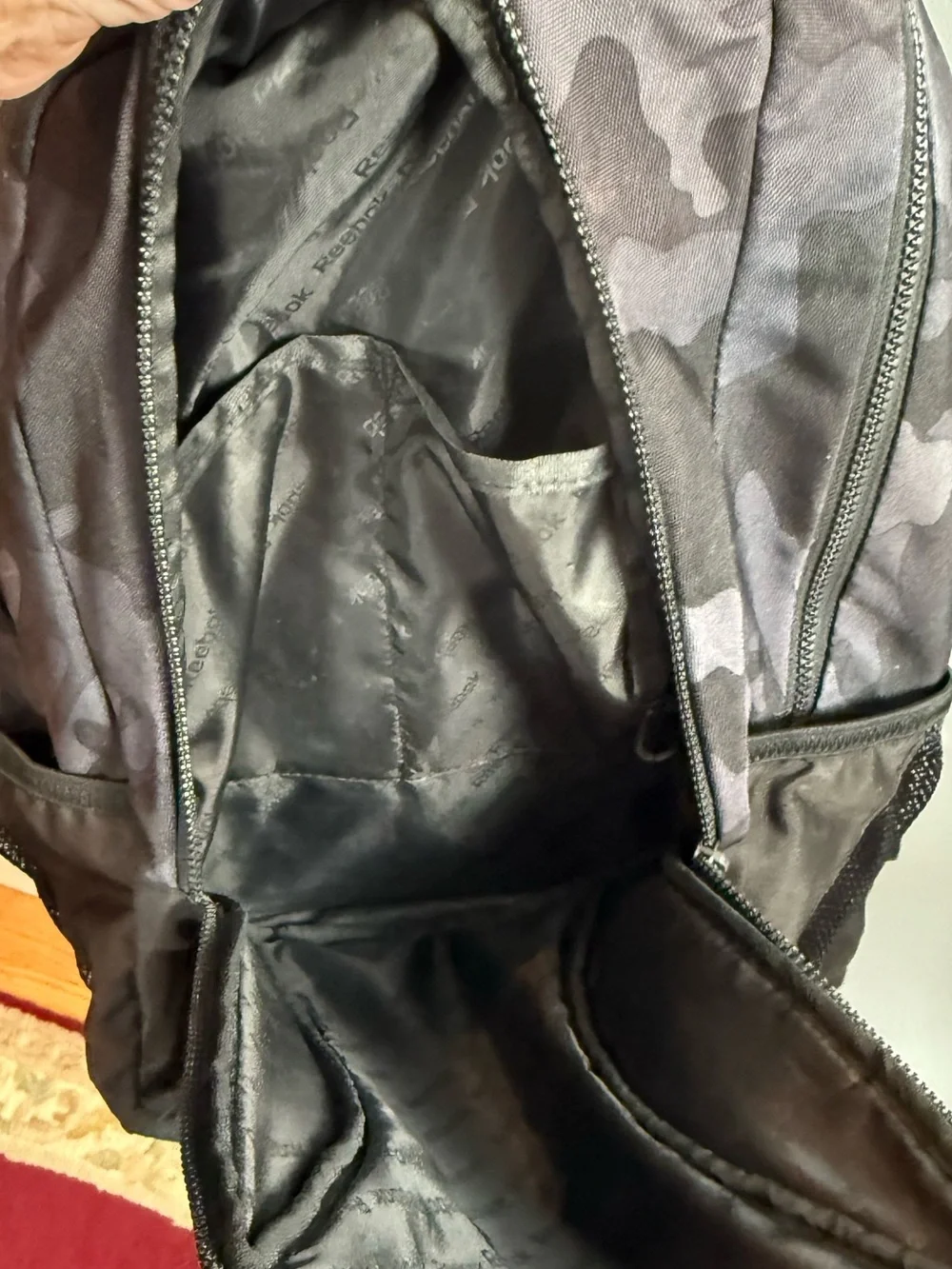 Reebok Unisex Adult Laredo Laptop Backpack Black Camo